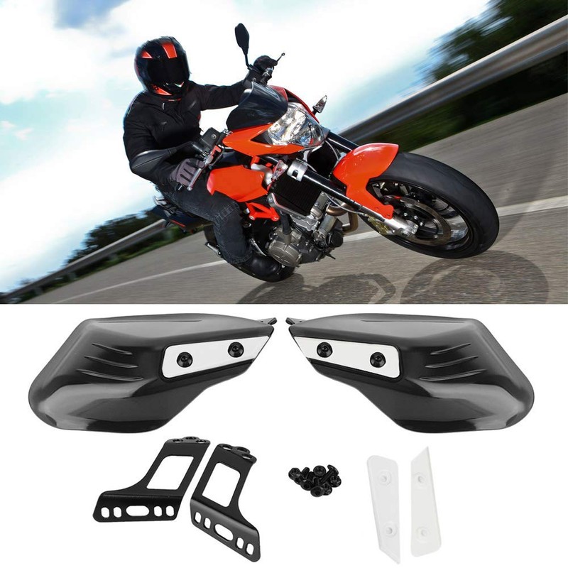 Knuckle Guard, Motorcycle Handlebar Protector, Dustproof, Rainproof, Protects Handles, Mounting