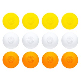 Signature Lacrosse Ball Set - Packs of 2, 4, 8, 12, and 100 - No Chemical Smell Massage Balls, Myofascial Release Tools, Back Roller, Muscle Knot Remover