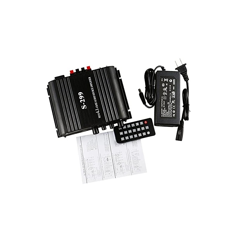 FMTLPS299 4.1ch Surround Amplifier, 4 x 40 W + RCA