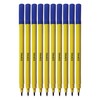ZOFAX Felto Felt Tip Colouring Pens, BLUE, Fine Point, Pack