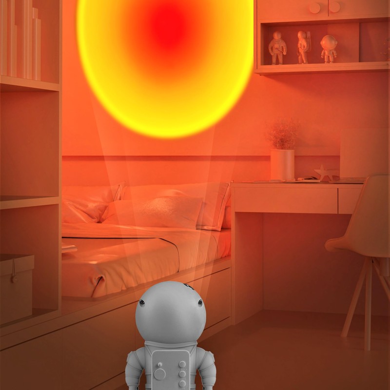 MOBILITY ON BOARD Mob Astro Light Orange - Lamp Projector