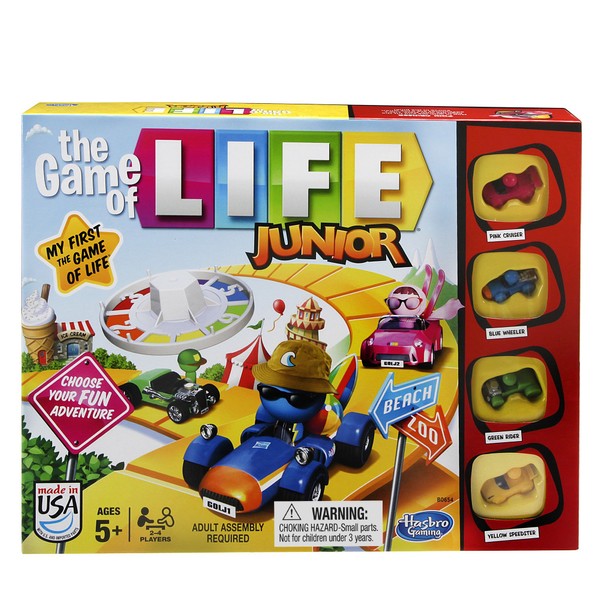Hasbro Gaming Hasbro Game of Life Junior,Brown