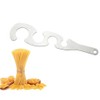 Spaghetti Noodle Pasta Measurer Tool S-Shaped Spaghetti Ruler Stainless Steel
