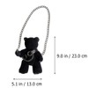 VALICLUD Shoulder Bag with Chain Strap Stuffed Animal Purse Teddy