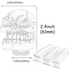 Temzzer Shift Knob Skull Weighted Gear Shifter Resin Transmission Stick
