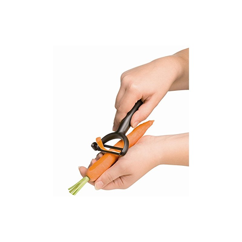 Silit 2141240327 Ceramic Peeler Plastic Black