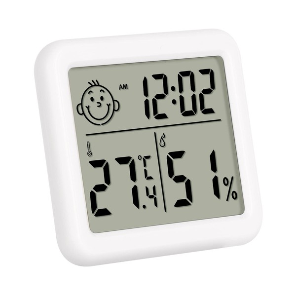 Digital Hygrometer Indoor Mini Thermometer Hygrometer, LCD Room Thermometer Digital,