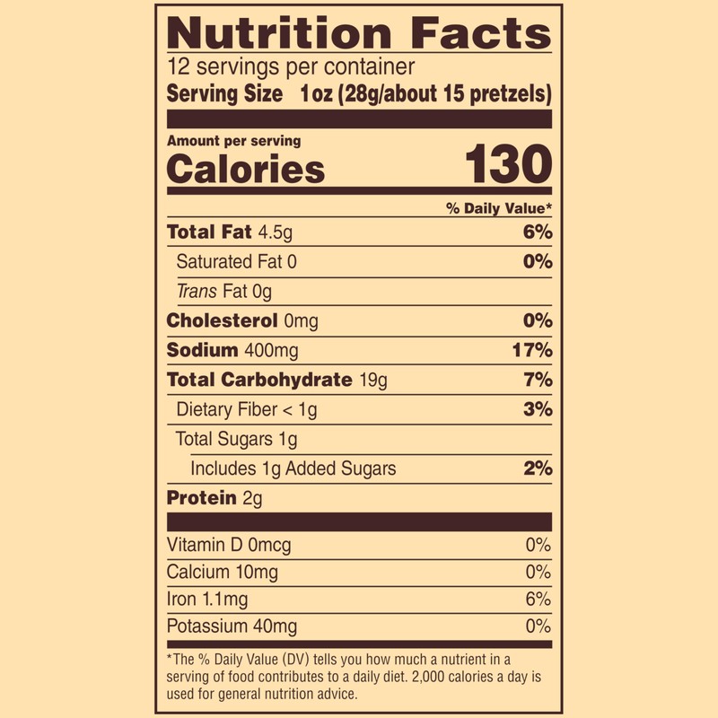 Snyder's of Hanover, Sour Cream & Onion Twisted Pretzel Sticks,