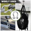 100 Pcs 1/4 Inch D Ring Shackle Rugged 3.8 Ton(8377