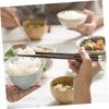 MAGICLULU Wooden Chopstick Holder Chopsticks Rest Rack Daiso Style Food