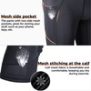 COOLOMG Youth Basketball Leggings with Knee Pads Boys Padded Compression
