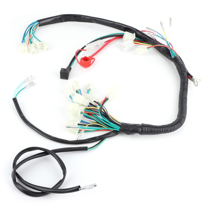 Engine Start Wire Wiring Harness Loom for 50cc 110cc 125cc