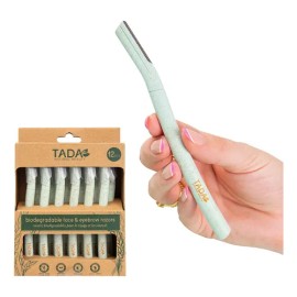 Herramienta Dermaplaning Biodegradable 12 Uds Cara Y Cejas