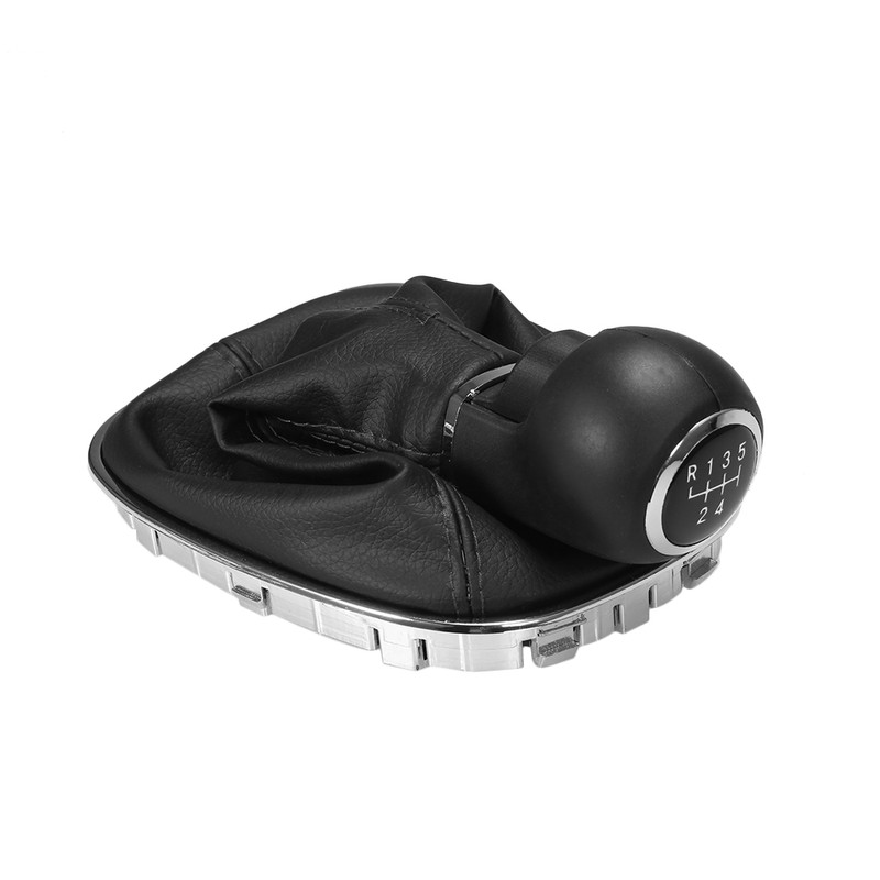 5 Speed Gear Shift Knob Manual Shifter Gaitor Boot Cover