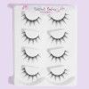 4 Pares De Pestañas Postizas + Set De Herramientas