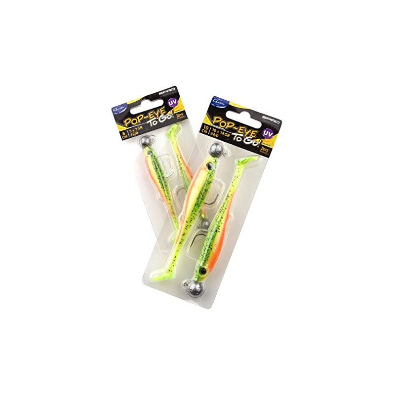 Spro Soft Bait with Jig Hook 10 cm 10 +