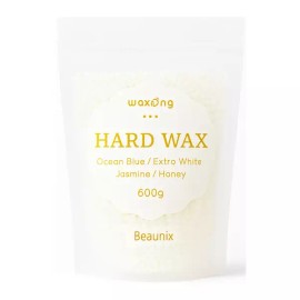 Lumina [루미나] 하드왁스 엑스트라 화이트 600g 브라질리언 제모 왁싱 전용 고체 왁스 Lumina Hard Wax Extra White 600g Brazilian Waxing Depilatory Solid Wax