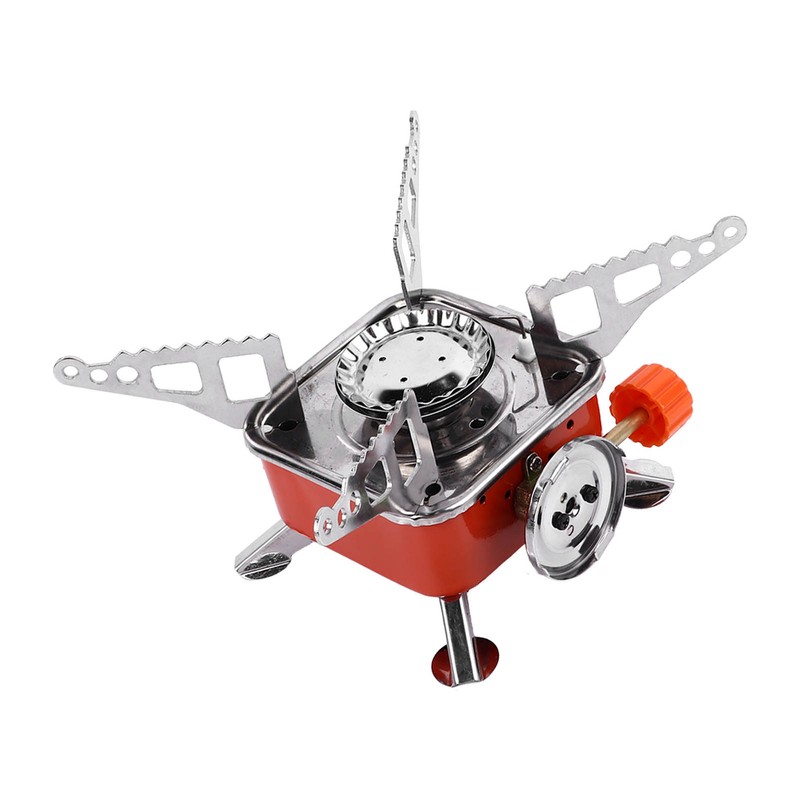 Folding Stove Burner Mini Size Quick Ignition Freely Adjust Foldable