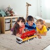 Qcar Concrete Pump Truck Construction Vehicles Toys,1:50 Scale Diecast Site