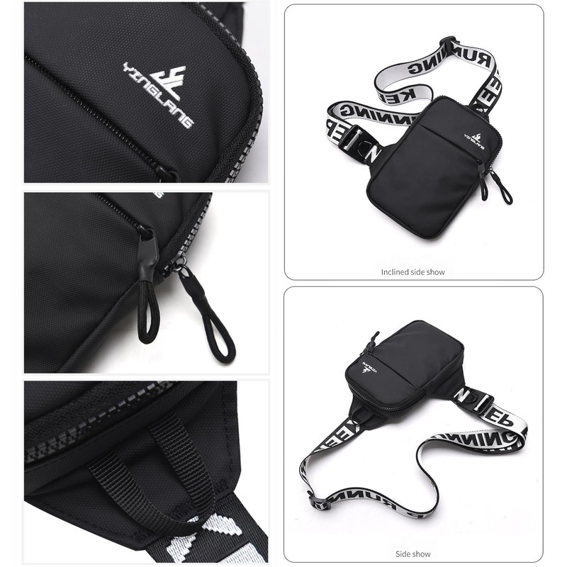 §SEYIXU Shoulder Bag, Mini Bag, Men's, Smartphone Pouch, Crossbody Bag,