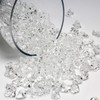 1000Pcs Vase Fillers, Crystal Beads Stones Crafts Small Clear Fake