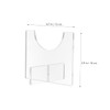 Totority 2pcs Acrylic Baseball Bat Display Holder Horizontal Desktop Rack