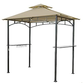 Garden Winds Replacement Canopy Top Cover for The Lighted Grill Gazebo - 350