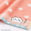 Chiikawa 41-1092130 Bath Face Towel, Pink, Pile, Cute, Approx. 13.4