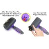 Petoodle Self-Cleaning Dog & Cat Slicker Brush for Pets with