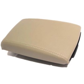 Kar Designers Synthetic Leather Beige Center Console Lid Armrest Cover Fits 04-08 Mazda 3