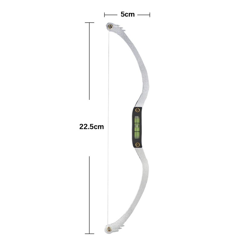 Guapa Eyebrow Marker Ruler Featuring Bubble Leveler Eyebrow Mapping Tool