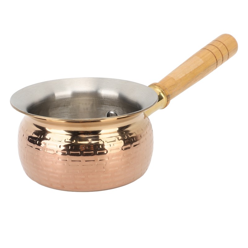 Stainless Steel Butter Warmer Small Saucepan Multifunction Butter Melting Pot