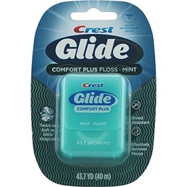 Oral-B Glide Pro-Health Comfort Plus Dental Floss, Mint, 43.7-Yard Dispenser, Pack of 6