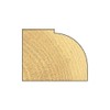 Trend CraftPro Bearing Guided Round Over Router Cutter, 1/2 Inch