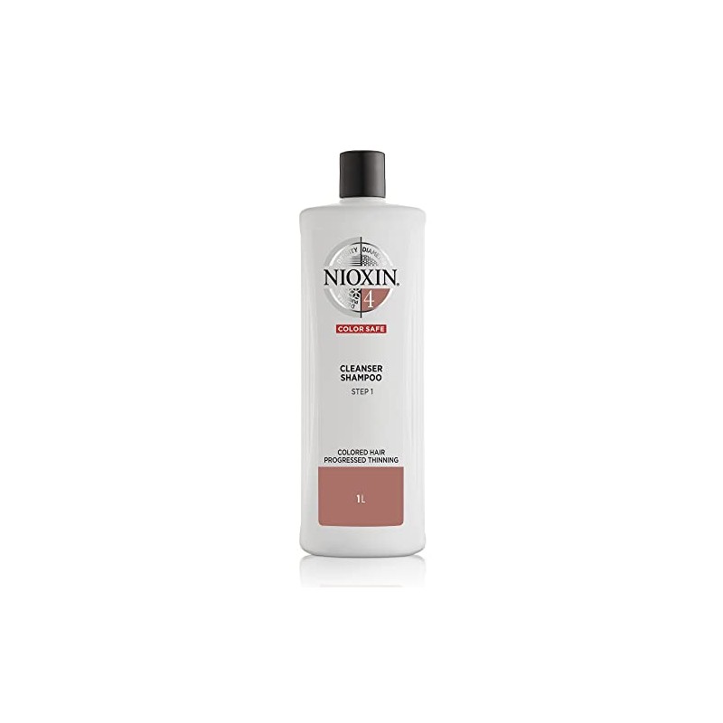 Nioxin Shampoo Sistema #4 Anticaída para el Cuidado de Color,