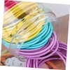 IWOWHERO 2pcs Assorted Nylon Hair Bands for Women Elastic Hair