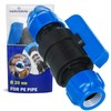 Clamp Connector with Ball Valve Diameter 20 mm Polypropylene Polypropylene