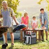 LUILANC Collapsible 6 Bottle Wine Carrier Storage Box Reusable Portable