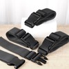 4 Pcs Mattress Topper Straps Adjustable with Buckles Memory Foam