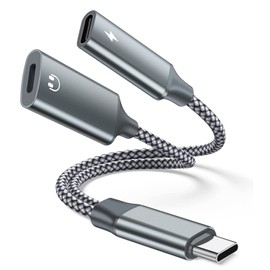 Azddur USB C to Lightning Audio Adapter, PD 60W Quick Charge, Hi-Fi Audio Quality, Wide Compatibility, Unrivaled Durability