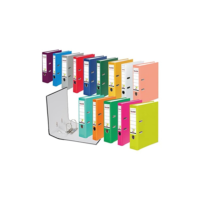 Falken Coloured PP Plastic Folder, Made in Germany, 5 cm