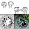 Stainless Steel Gutter Protection, 75 mm Downpipe Protection, Roof Pipes