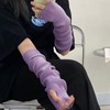 Tidyworm Arm Warmer Arm Cover, Women's, Solid, Long, Fingerless Gloves,