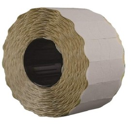 Avery Labels for Labelling Gun 2-Line Permanent White 16x26mm 1200 per Roll Ref WP1626 [Pack of 10]