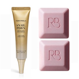 Tony Moly Snail PDRN Recovery Eye Cream + 2 Scented Soaps / 토니모리 스네일 PDRN 리커버리 아이크림+향기 비누 2개