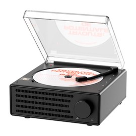 TwkleBay TwkleBay CD Player Portable Bluetooth Desktop CD Player for Home & Outdoor Built-in HiFi Speakers and 4000mAh Rechargeable Battery Display Boombox USB Type-C