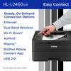 Brother HL-L2460DW Wireless Compact Monochrome Laser Printer with Duplex, Mobile