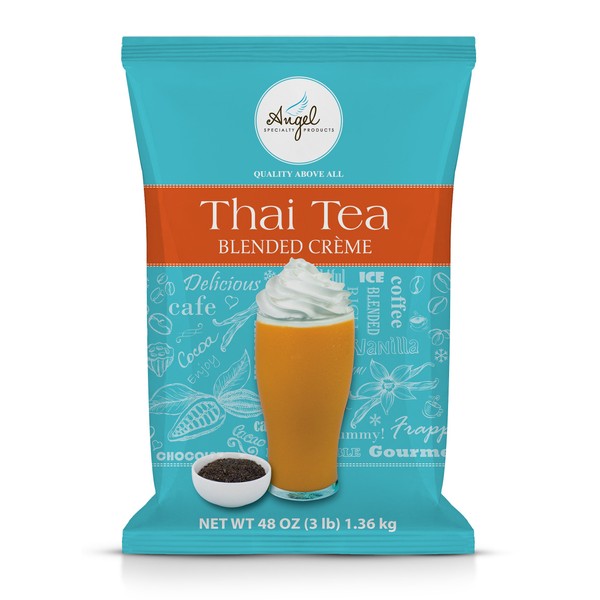 Angel Specialty Products | Thai Tea Blended Creme 3-Pound Powder Mix