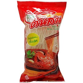 Glass Noodle Bean Vermicelli with Mung Bean 100% Wt 40g (1.41 Oz) X 6 Bags