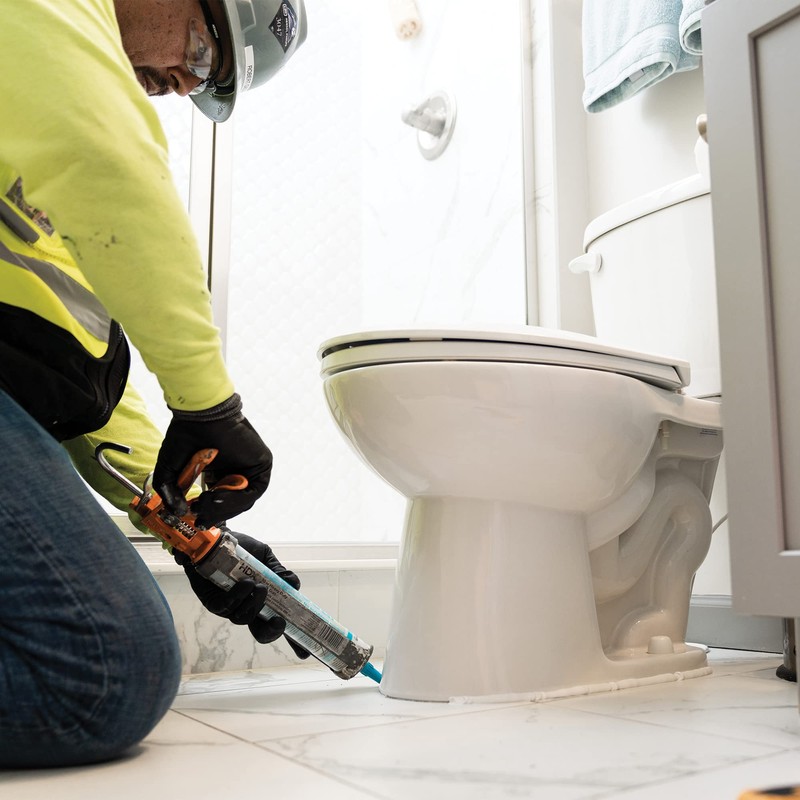 Clean Seal Active Enzyme Caulk, Kitchen & Bath, White, 6oz.